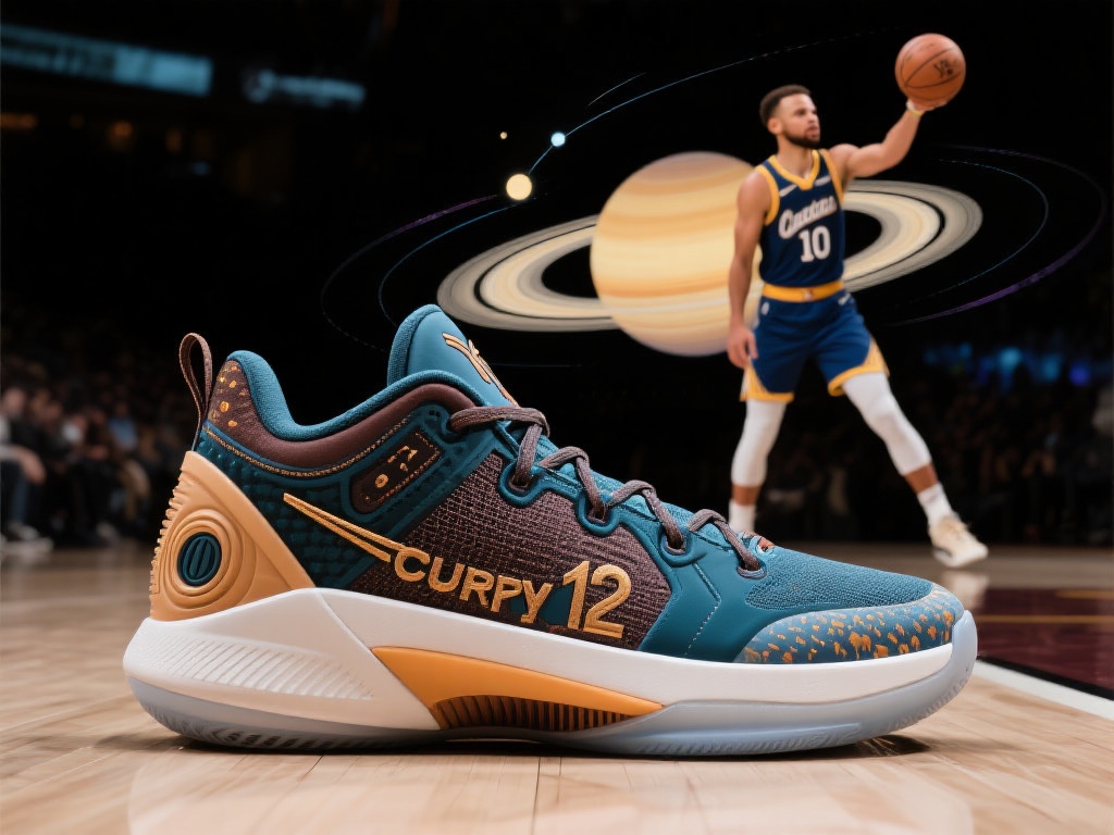 库里穿土星配色Curry12狂砍37分,送出6助攻 更令人印象深刻的是,这款配色的设计理念与