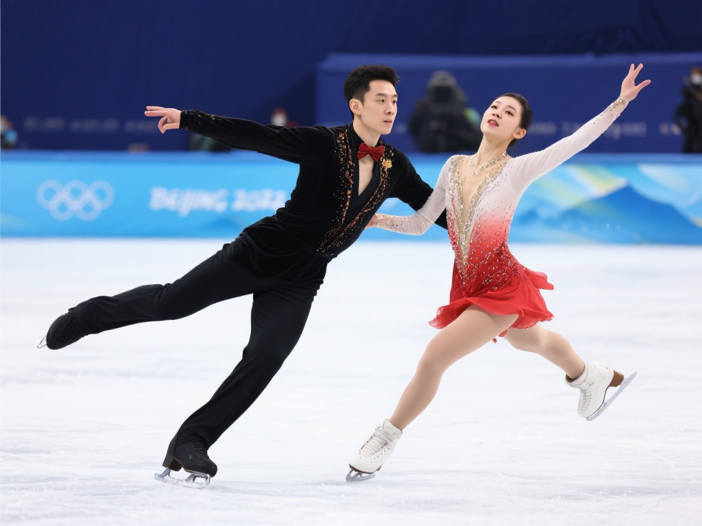在冰雪运动的舞台上，花样滑冰作为一项兼具